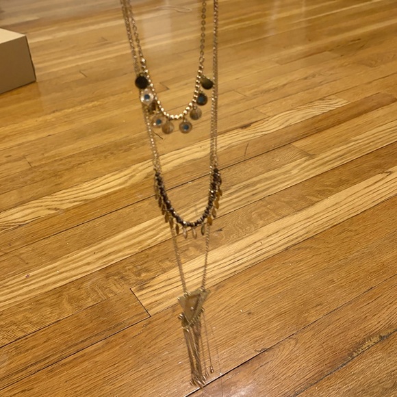 NWT Park Lane Gold Layered Necklace - Picture 3 of 6